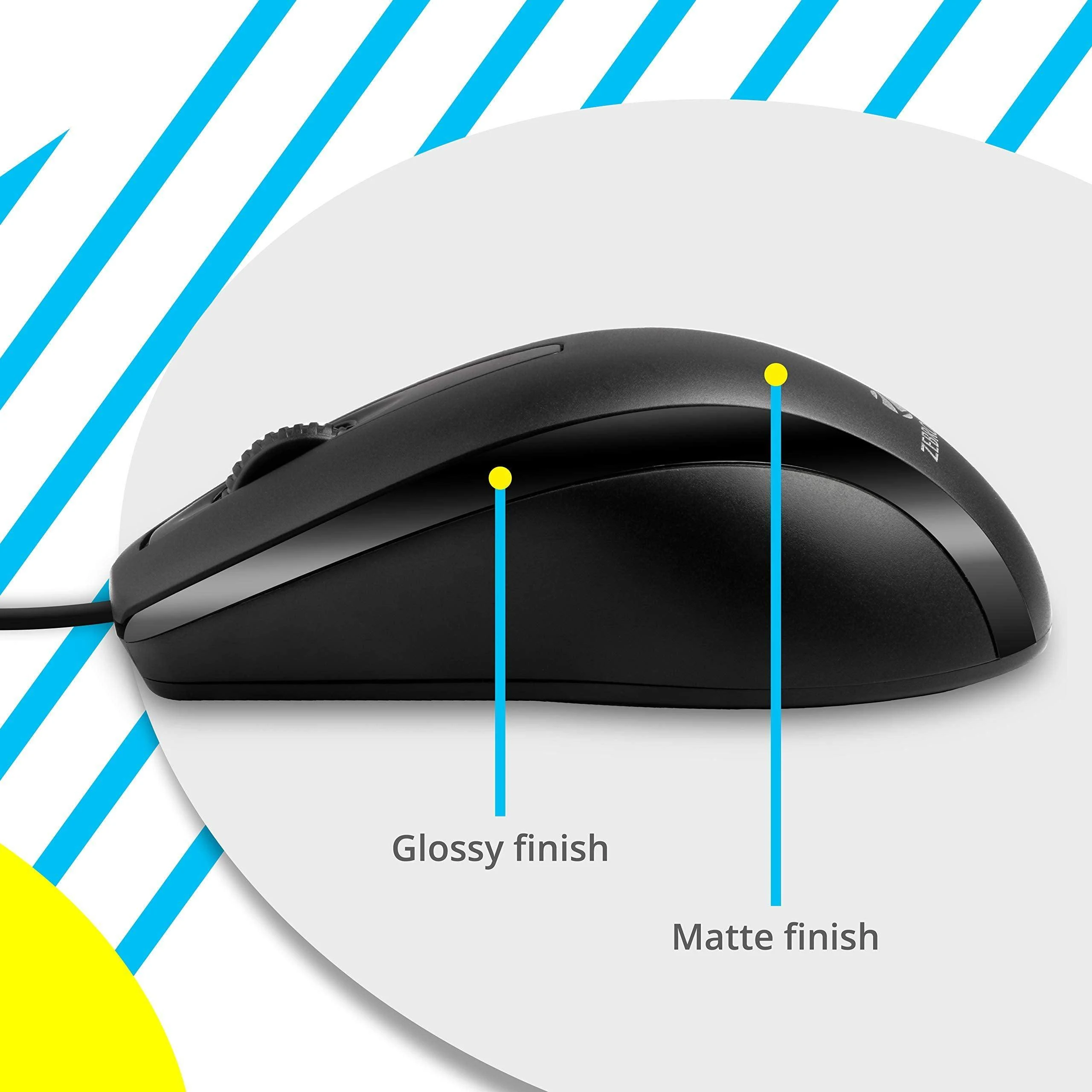 Zebronics USB Mouse ALEX view 4